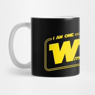 I Am One With The Force Mug